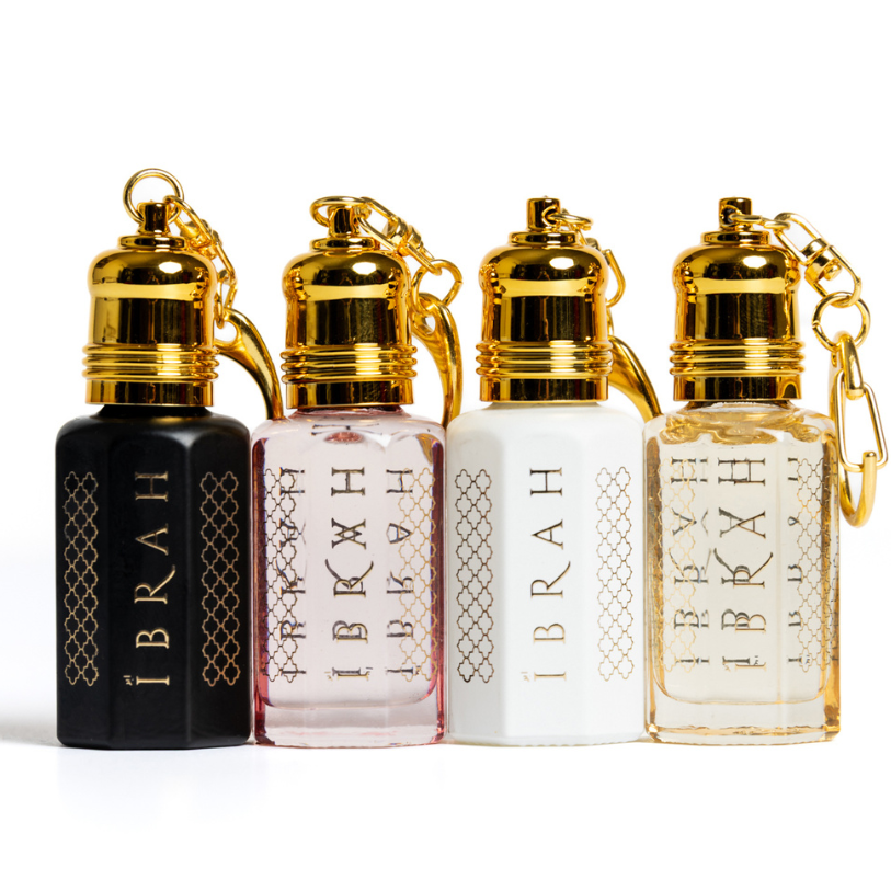 IBRAH Hilal Oud Key Ring – Crescent Moon Oud
