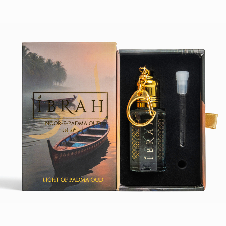 IBRAH Noor-E-Padma Oud Key Ring – Light of Padma Oud