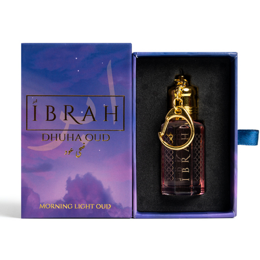 IBRAH Dhuha Oud Key Ring – Morning Light Oud